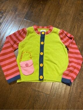 Matilda Jane Cardigan size 8 girls multicolors